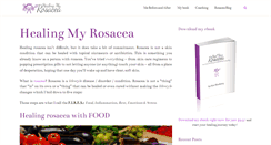 Desktop Screenshot of healingmyrosacea.com